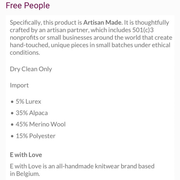 Free People “Nothing But Fringe Jacket” x E With Love Handmade - Picture 8 of 8